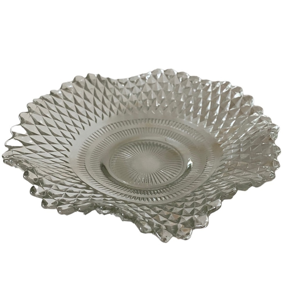 Mid Century Glass Candy Dish